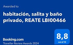 Habitacion, Salita Y Bano Privado, Reate Lbi00466